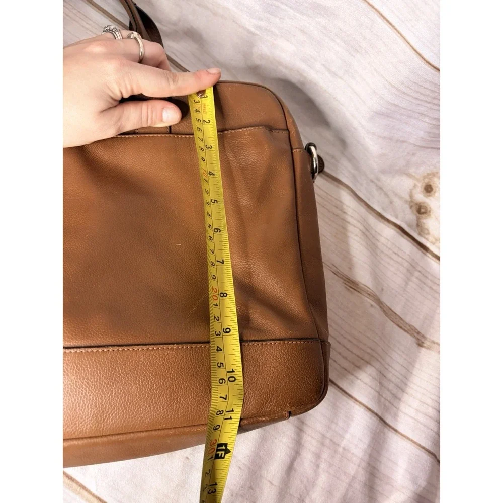 Coach Bleecker Slim Business Bag 70901 Brown Briefcase Men's Laptop Case‎ Travel